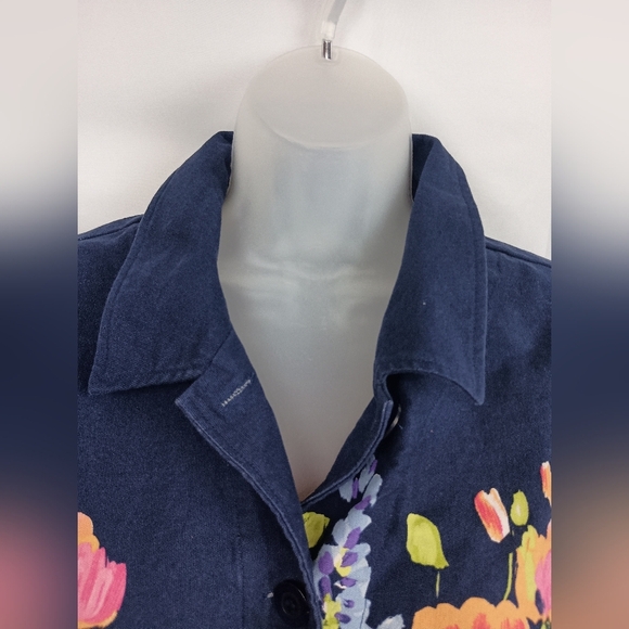 TOG SHOP Floral Spring Women's Jacket Bloomcore Dopamine (#1,333)(C) - Picture 3 of 8